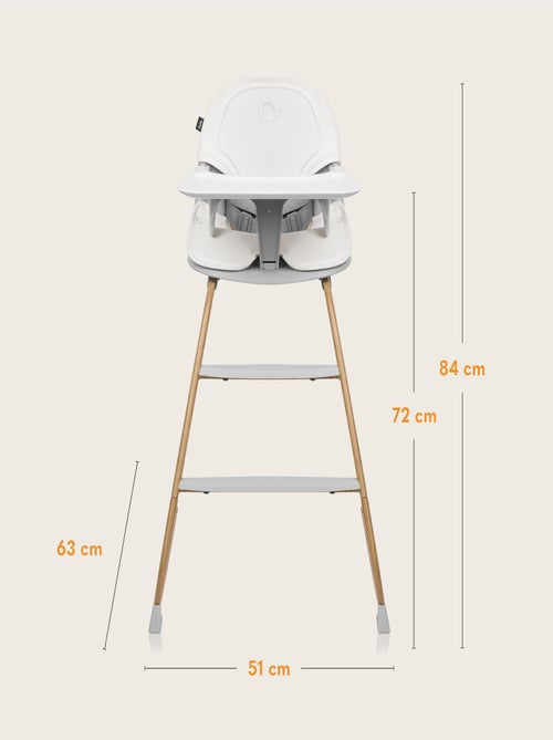 Trona convertible LIONELO Dalia - Hasta 60 kg - Ultraligera - Kiabi