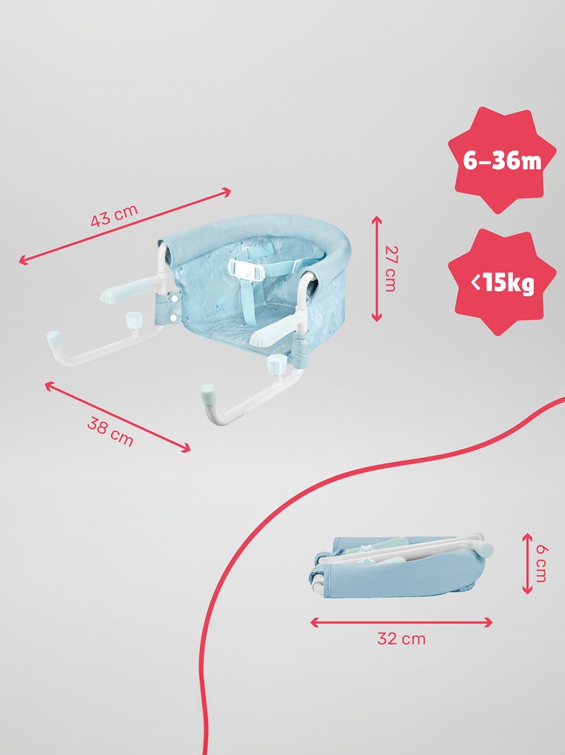Trona de mesa 'Badabulle' AZUL - Kiabi