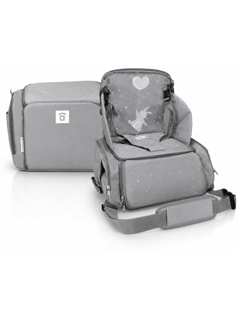 Trona de Viaje - Bolso Sushi Asalvo Gris - Kiabi