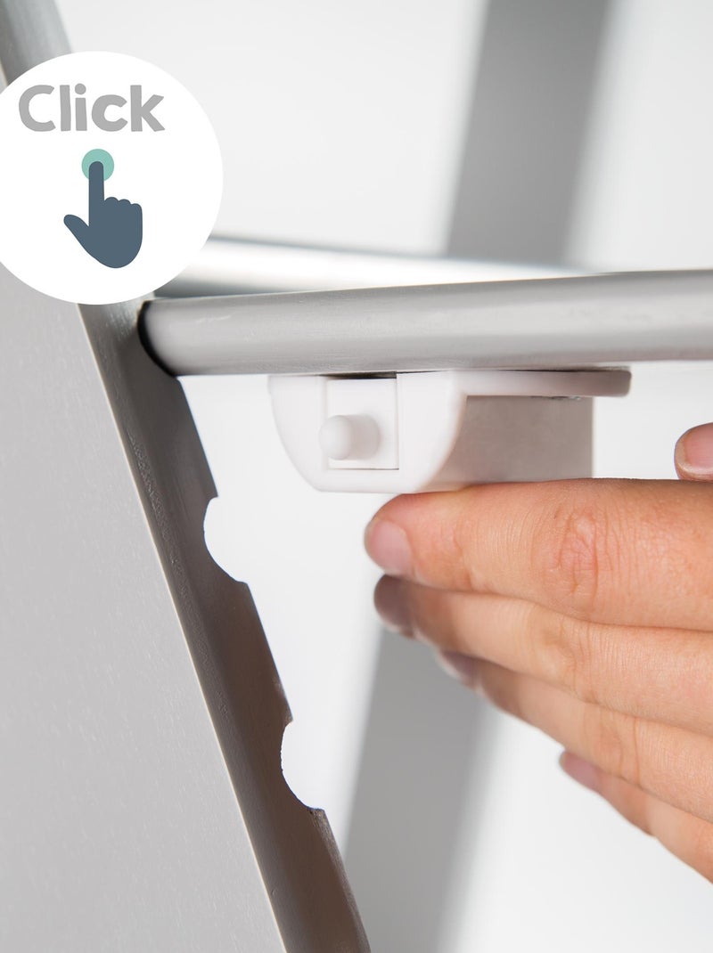 Trona evolutiva ajustable por clic - ROBA 'Sit Up Click' Gris - Kiabi