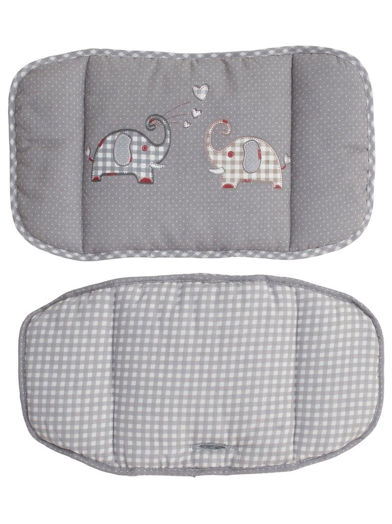 Trona evolutiva + cojín reductor en 2 piezas 'Roba Sit Up III' Gris topo - Kiabi