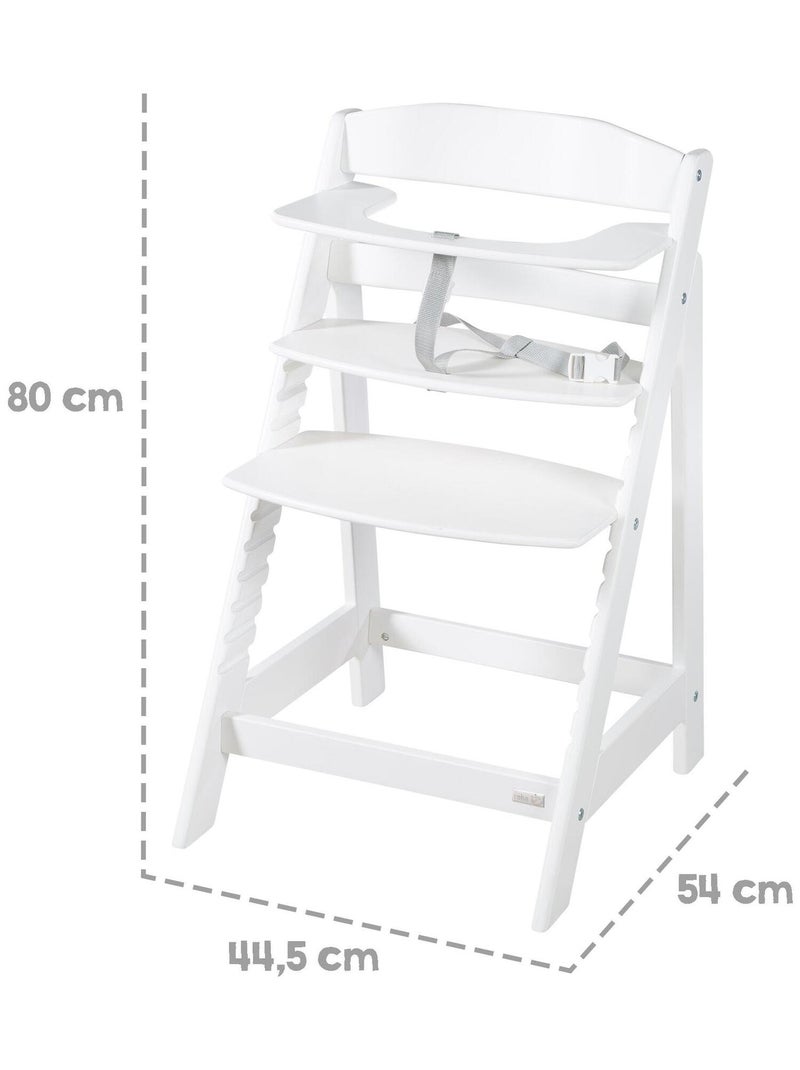 Trona evolutiva compatible con bandeja - ROBA 'Sit Up Flex' Blanco - Kiabi