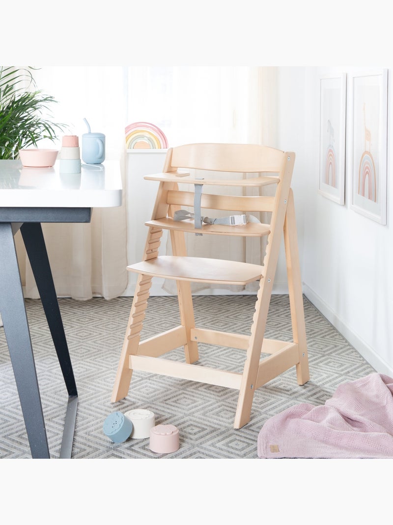 Trona evolutiva compatible con bandeja - ROBA 'Sit Up Flex' Madera natural - Kiabi