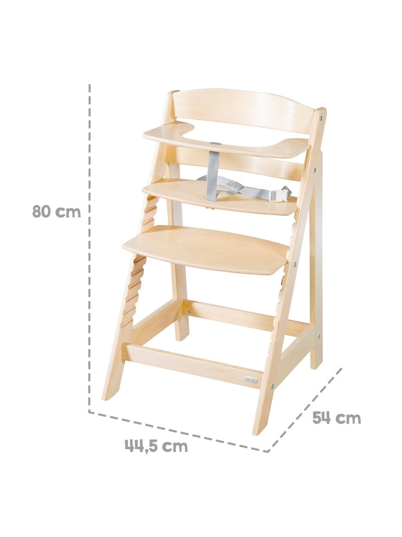 Trona evolutiva compatible con bandeja - ROBA 'Sit Up Flex' Madera natural - Kiabi