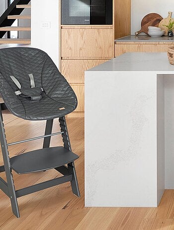 Trona evolutiva con hamaca reclinable en cuero PU 'Roba Born Up'