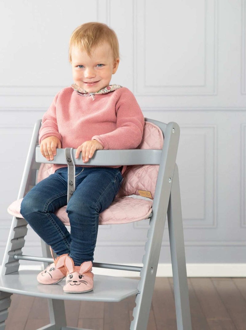 Trona evolutiva de madera desde 6 meses hasta 70 kg - ROBA 'Sit Up III' Gris - Kiabi
