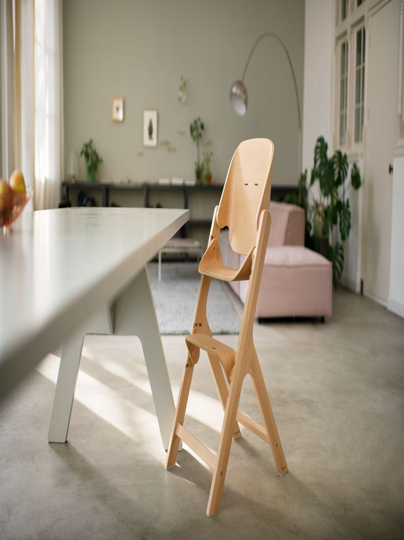 Trona evolutiva de madera Nesta Beige - Kiabi