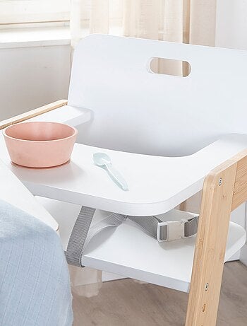 Trona evolutiva en bambú FSC® con bandeja 'Roba Nature Up'