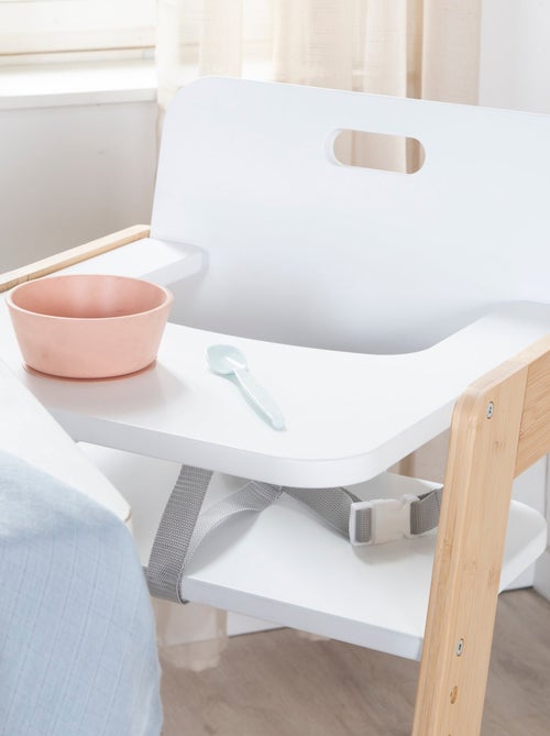 Trona evolutiva en bambú FSC® con bandeja 'Roba Nature Up' - Kiabi