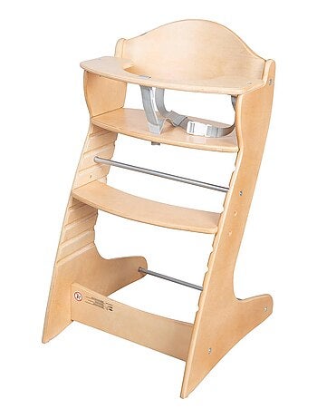 Trona evolutiva en madera - soporta hasta 70 kg - 'Roba Chair Up'