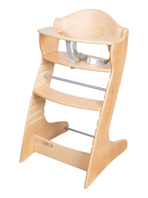 Trona evolutiva en madera - soporta hasta 70 kg - 'Roba Chair Up' - Kiabi