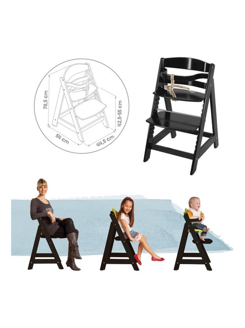 Trona evolutiva en madera desde 6 meses hasta 70 kg - ROBA 'Sit Up III' - Kiabi