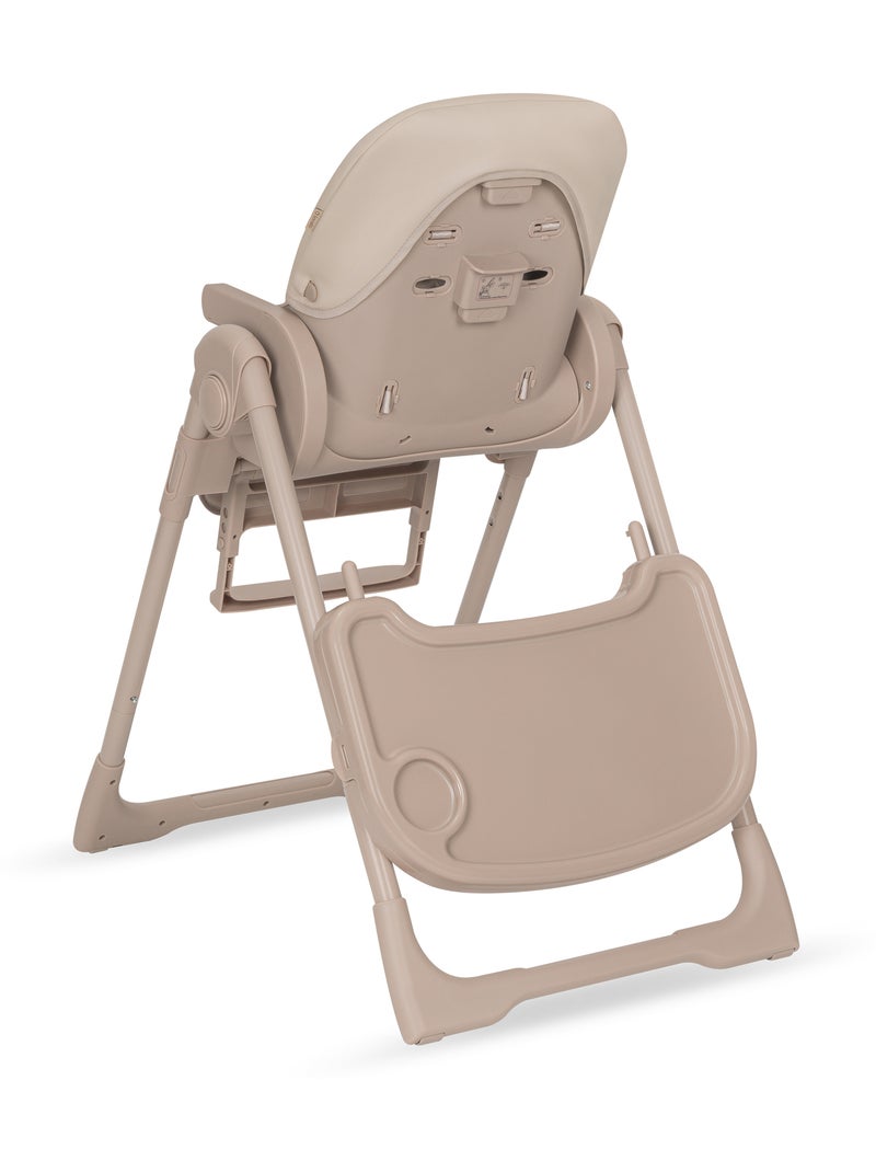 Trona evolutiva LIONELO Linn - Altura regulable - Ruedas - Plegado compacto - Hasta 15 kg Beige arcilla - Kiabi