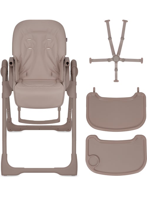 Trona evolutiva LIONELO Linn - Altura regulable - Ruedas - Plegado compacto - Hasta 15 kg - Kiabi