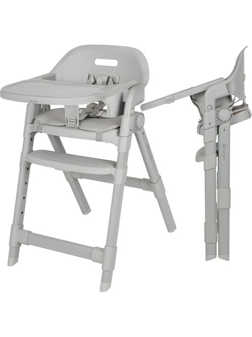 Trona evolutiva LIONELO Matt - Altura regulable - Plegado compacto - Hasta 110 kg - Kiabi Trona evolutiva LIONELO Matt - Altura regulable - Plegado compacto - Hasta 110 kg - Kiabi