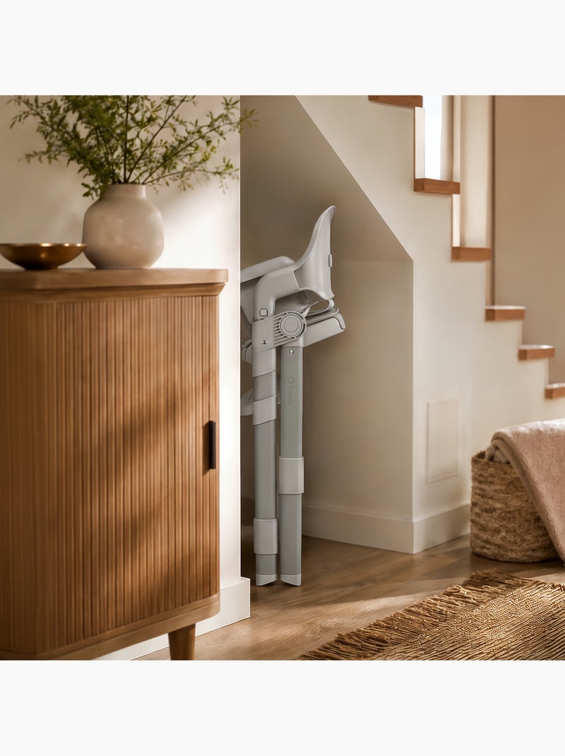 Trona evolutiva LIONELO Matt - Altura regulable - Plegado compacto - Hasta 110 kg Gris - Kiabi