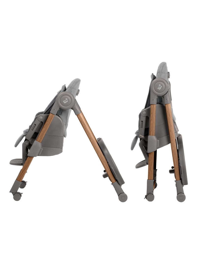 Trona evolutiva multiposición Minla Plus Gris oscuro - Kiabi