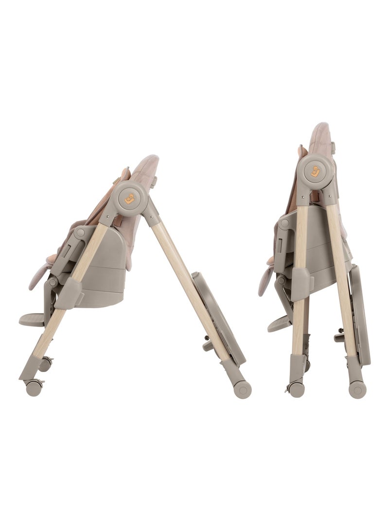 Trona evolutiva multiposición Minla Plus Terracota - Kiabi