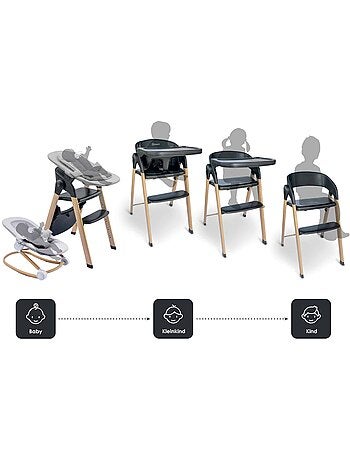 Trona Levels Newborn Set con reductor para recién nacido incluido - babyGo