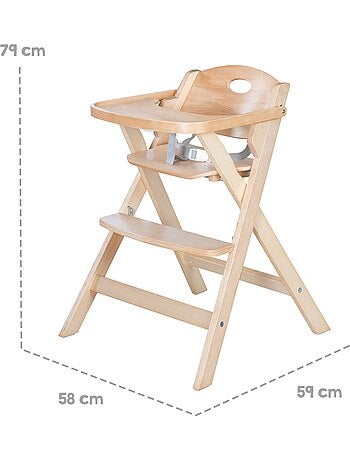 Trona plegable con bandeja extraíble 'Roba Fold Up Smart'