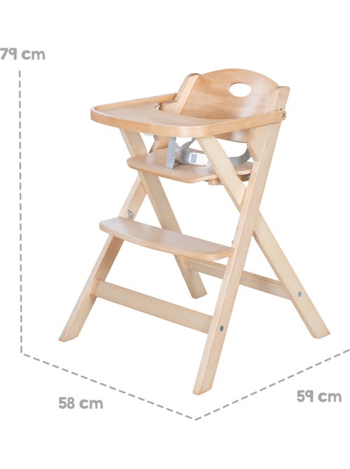 Trona plegable con bandeja extraíble 'Roba Fold Up Smart' - Kiabi