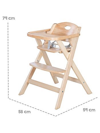 Trona plegable con bandeja extraíble 'Roba Fold Up Smart'