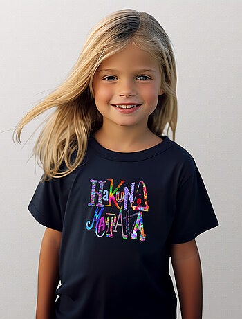 Tshirt infantil HAKUNA MATATA COLOR