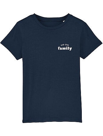Tshirt infantil WE ARE FAMILY COEUR