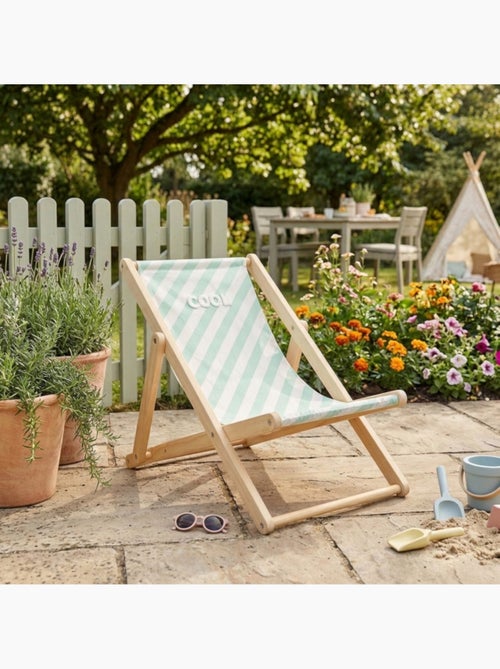 Tumbona infantil de lona de algodón a - SAUTHON - Kiabi