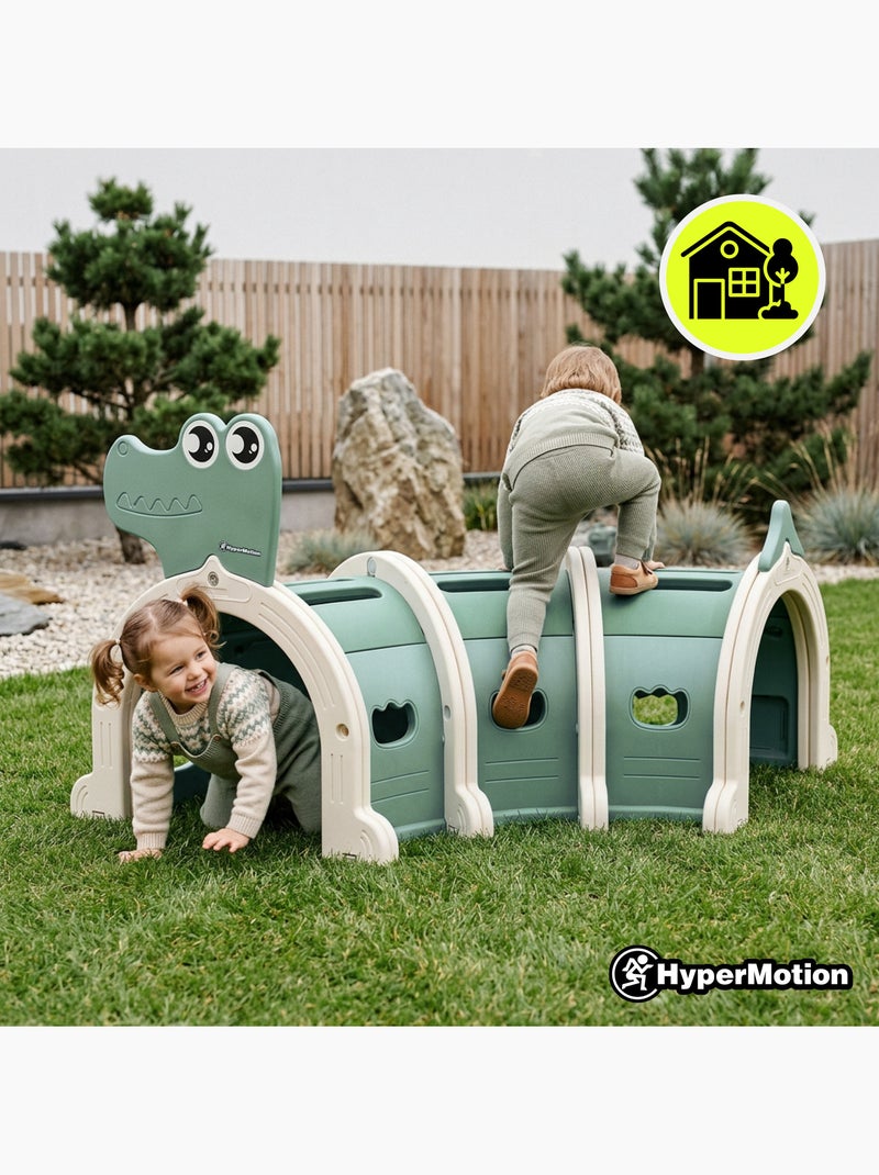 Túnel de juego cheerful crocodile hypermotion desde 3 años Beige - Kiabi