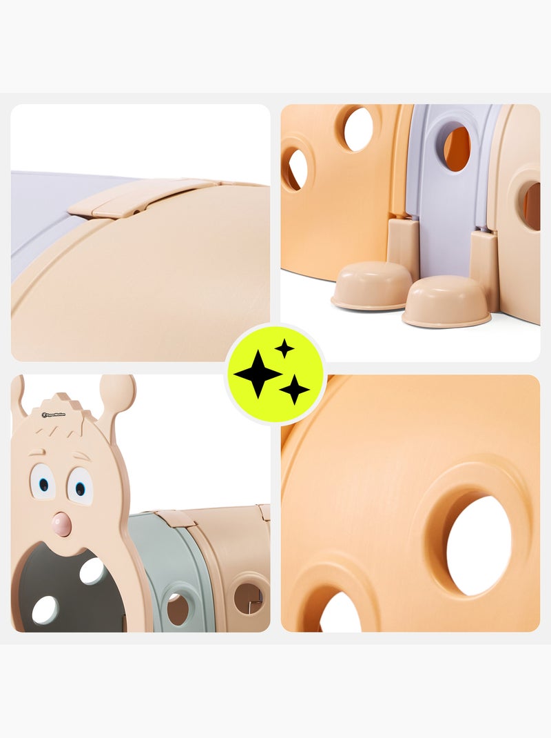 Túnel de juego modular en forma de oruga - para niños, circuito de motricidad interior y exterior N/D - Kiabi