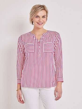 Túnica camisera larga rayas - Afibel