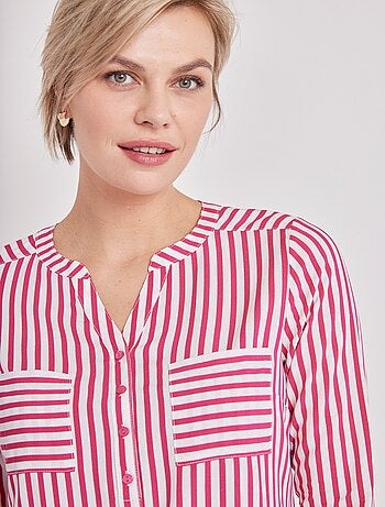 Túnica camisera larga rayas - Afibel