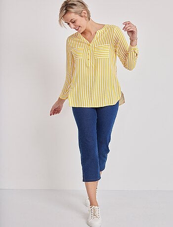 Túnica camisera larga rayas - Afibel