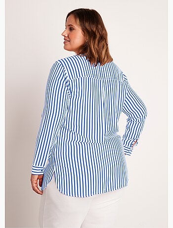 Túnica camisera larga rayas - Afibel