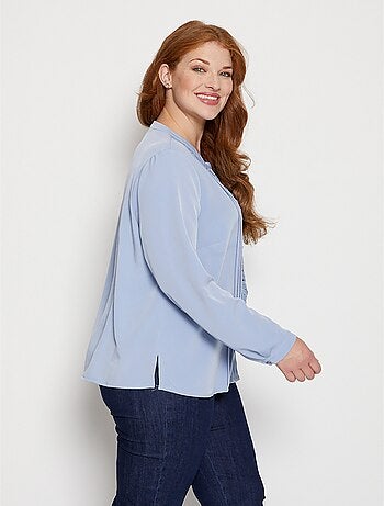 Túnica con encaje fantasía - Afibel