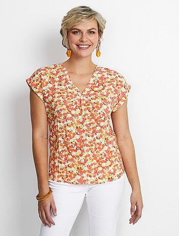 Túnica de longitud media con mangas kimono - Afibel