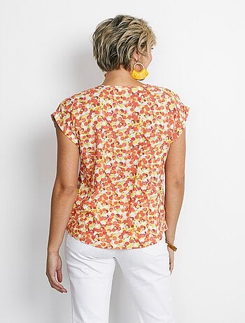 Túnica de longitud media con mangas kimono - Afibel