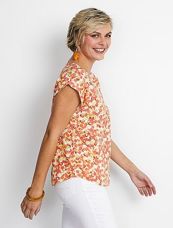 Túnica de longitud media con mangas kimono - Afibel