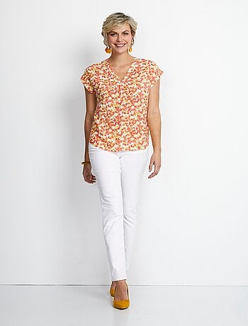 Túnica de longitud media con mangas kimono - Afibel