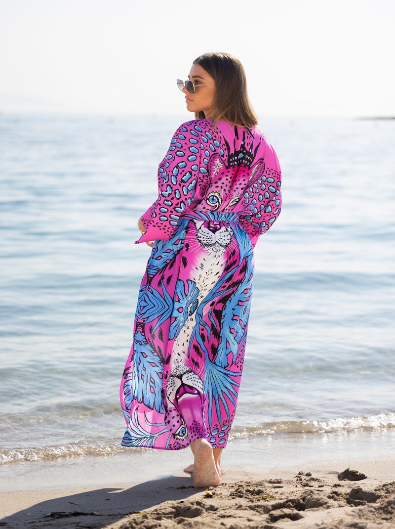 Túnica de Playa Beachrobe PinkPanther Rosa - Kiabi