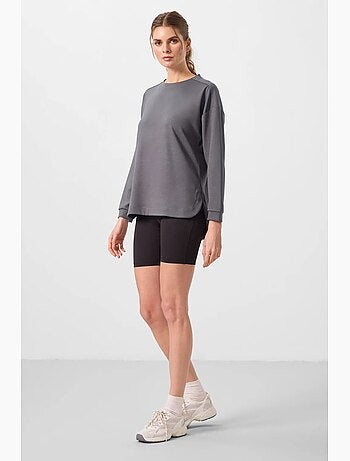 Túnica de punto jersey de manga larga tommy