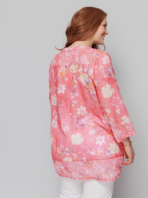 Túnica de voile estampada - AFIBEL - Kiabi