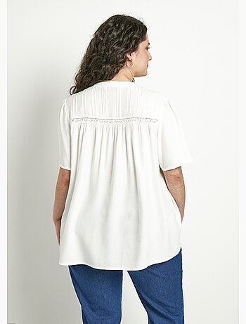 Túnica estampada con mangas de murciélago - Afibel