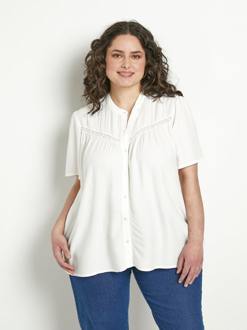 Túnica estampada con mangas de murciélago - Afibel - Kiabi