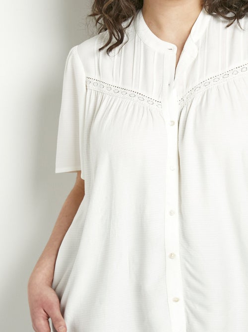 Túnica estampada con mangas de murciélago - Afibel - Kiabi