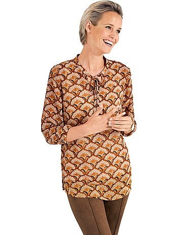 Túnica estampada moderna - Afibel