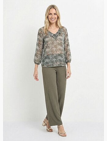 Túnica gasa estampado animal selva - Afibel