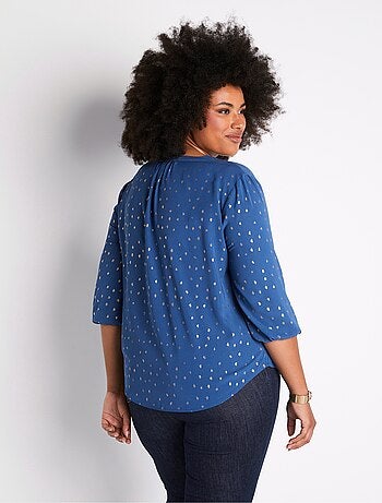 Túnica holgada de largo medio con mangas 3/4 - Afibel