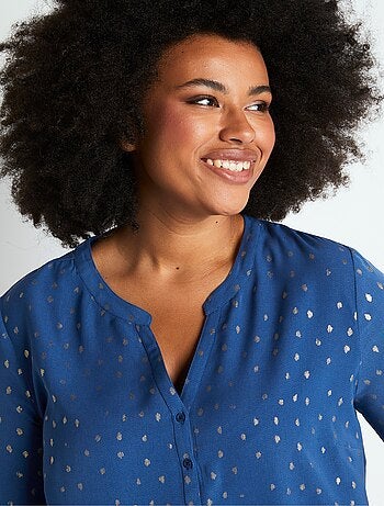 Túnica holgada de largo medio con mangas 3/4 - Afibel